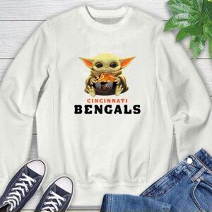 Cincinnati Bengals Baby Yoda Star Wars NFL Football Christmas Sweatshirt 159